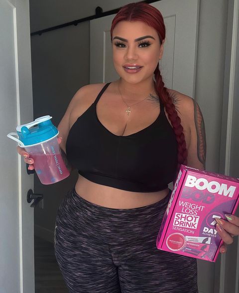 Instagram post by @she.be.stephanie for BOOMBOD. Caption reads: #ad With summer just around the corner, @boombod....