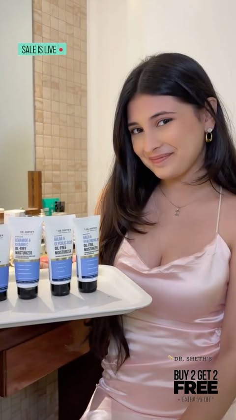 Instagram post by @just.honeeyy for Dr Sheths. Caption reads: Stocked up on my faves from Dr Sheth’s buy 2 get 2....