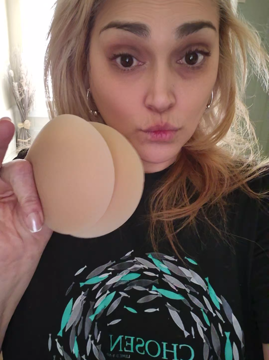 TikTok post by @amberlynnupscalefinds for CAKES Body. Caption reads: @CAKES Body they served their purpose TIME for a....