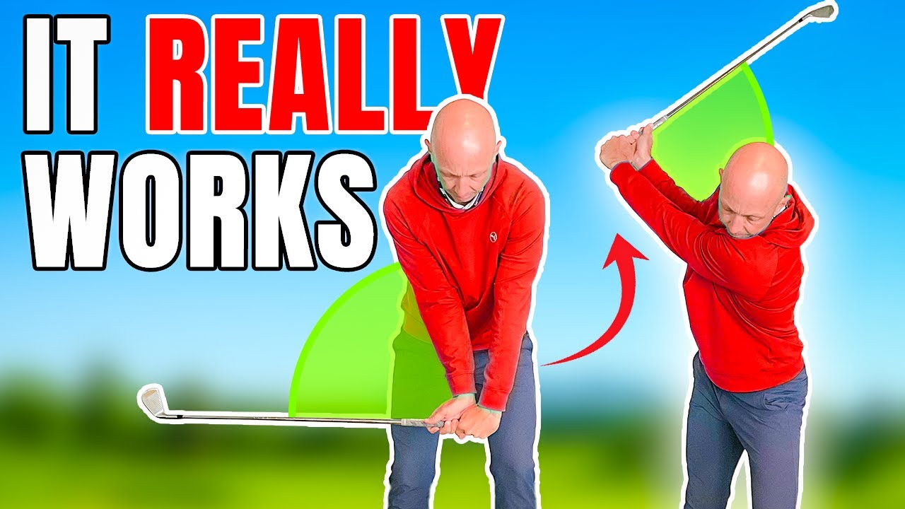 YouTube post by @robcheneygolf1 for HackMotion. Caption reads: This Ridiculously Simple 20-Second Nick Faldo....