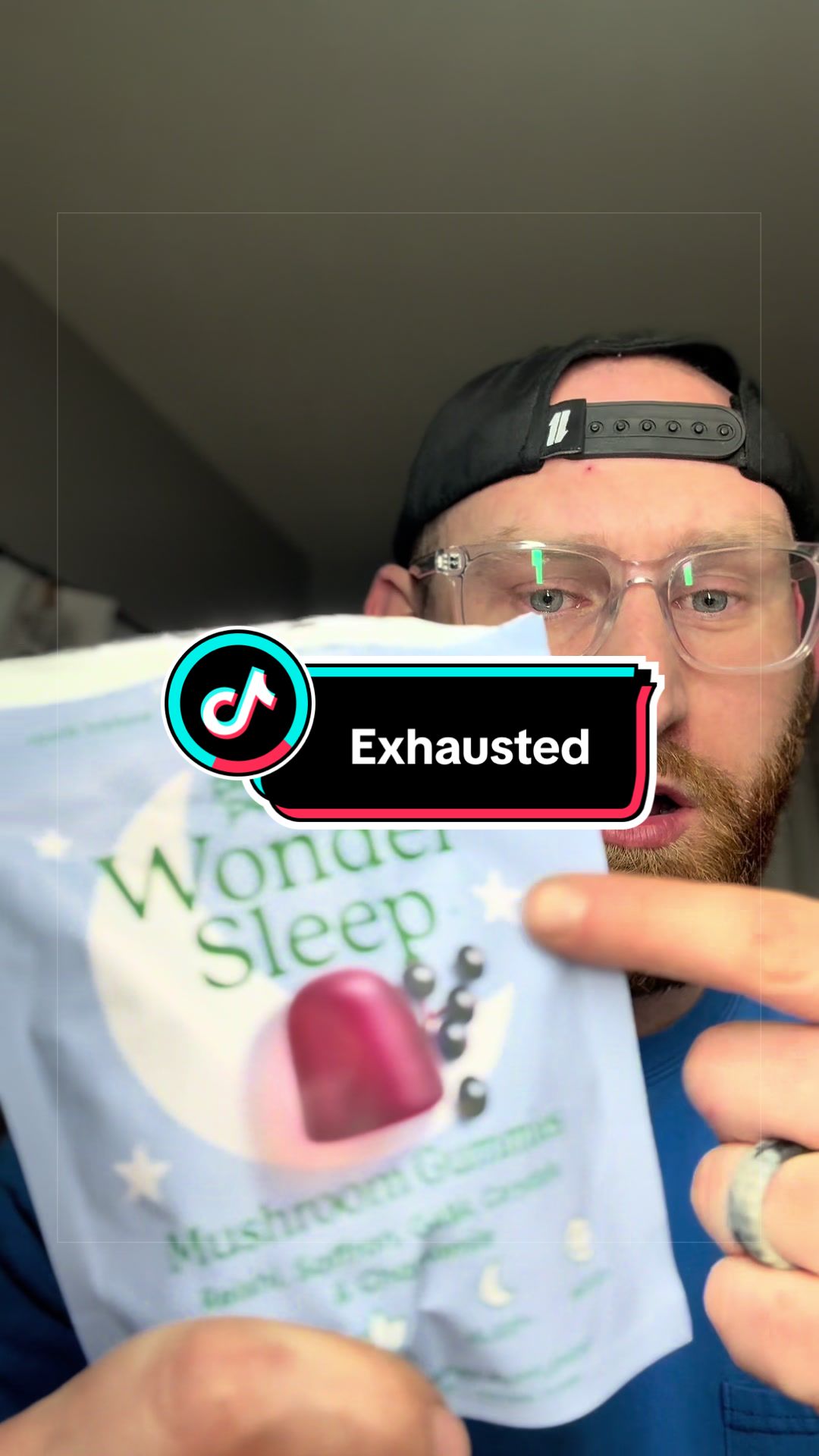 TikTok post by @officialcodyferrell for Plant People. Caption reads: My go to sleep aid. #plantpeople #wondersleep....