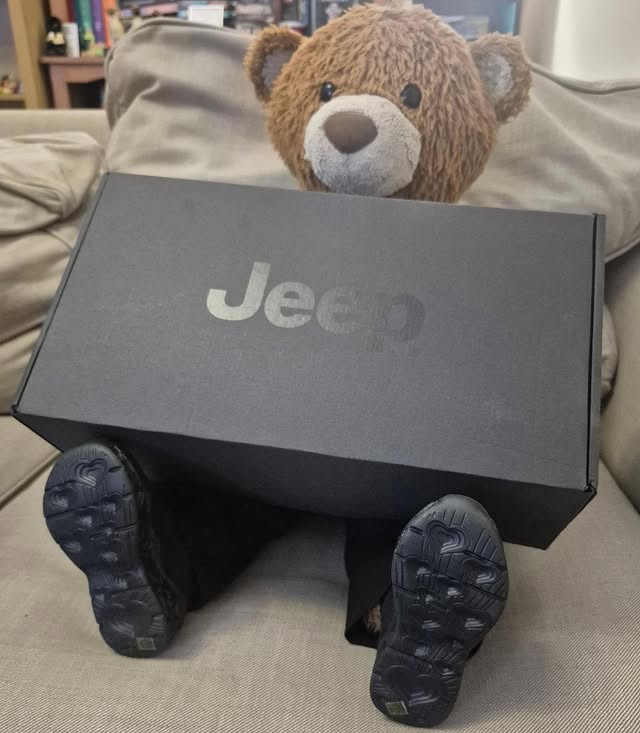 Instagram post by @bd_med_bear for Jeep. Caption reads: [...] the 85 year anniversary #giveaway from....