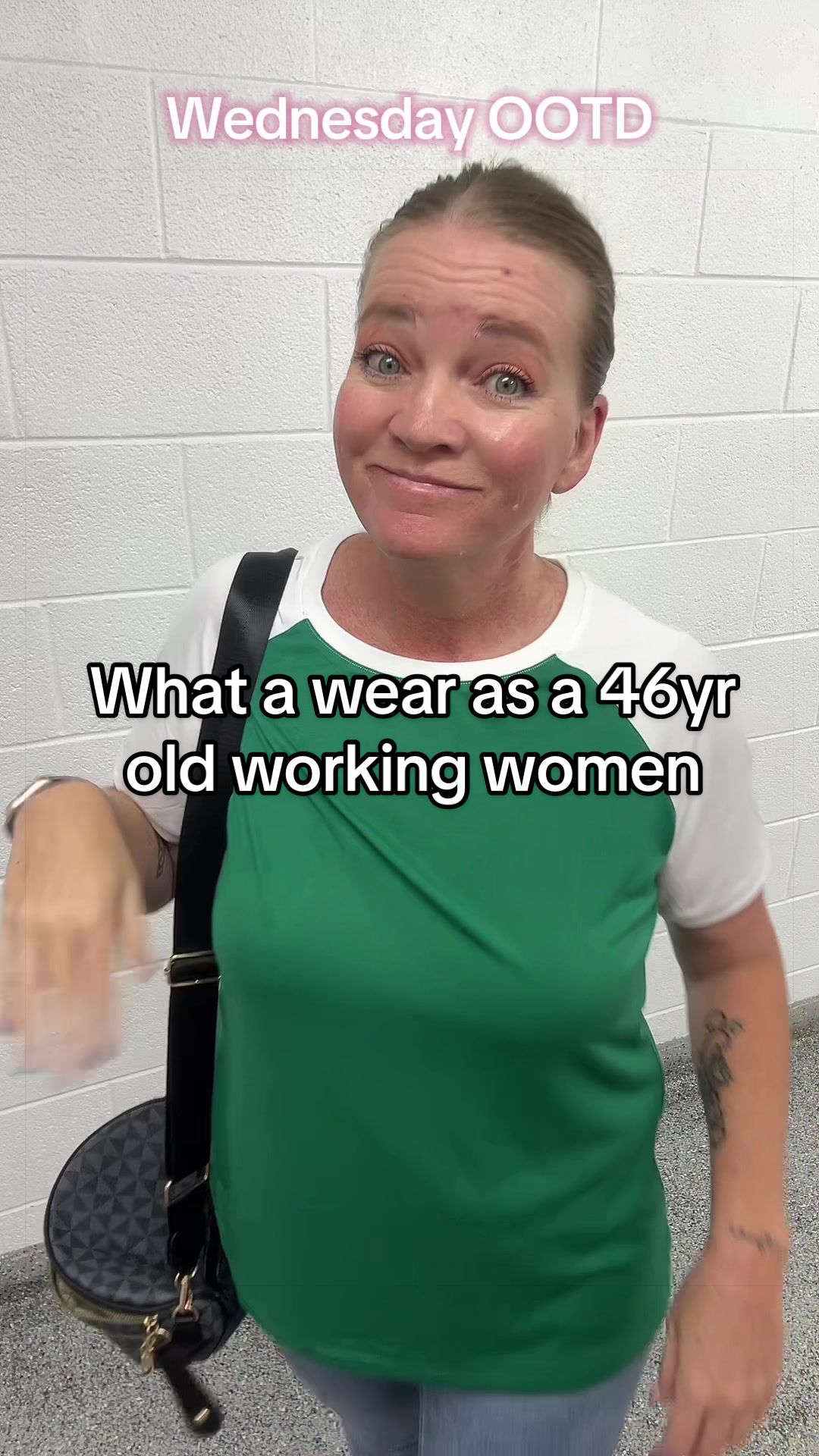 TikTok post by @amandapainter66 for Wiholl. Caption reads: [...] #comfycasual #officefit #womenover30 @WIHOLL.