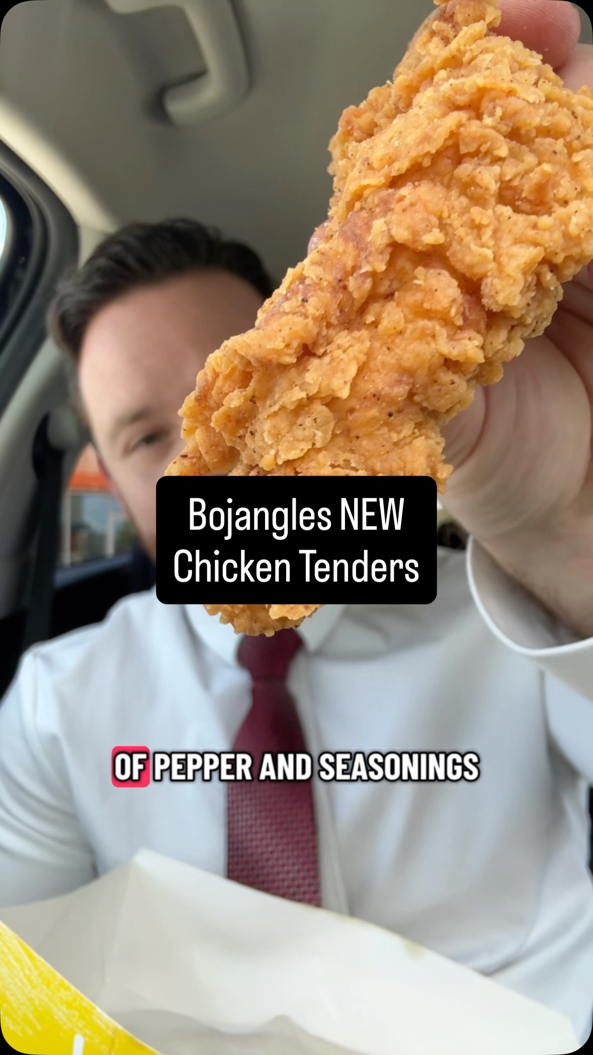 Instagram post by @markdallaswaits for Bojangles. Caption reads: Super excited that @bojangles has made their way....