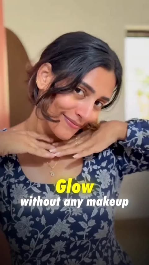 Instagram post by @sruthy_tips_and_vlog for HK Vitals. Caption reads: [...] focusing on inside-out skincare with HK....