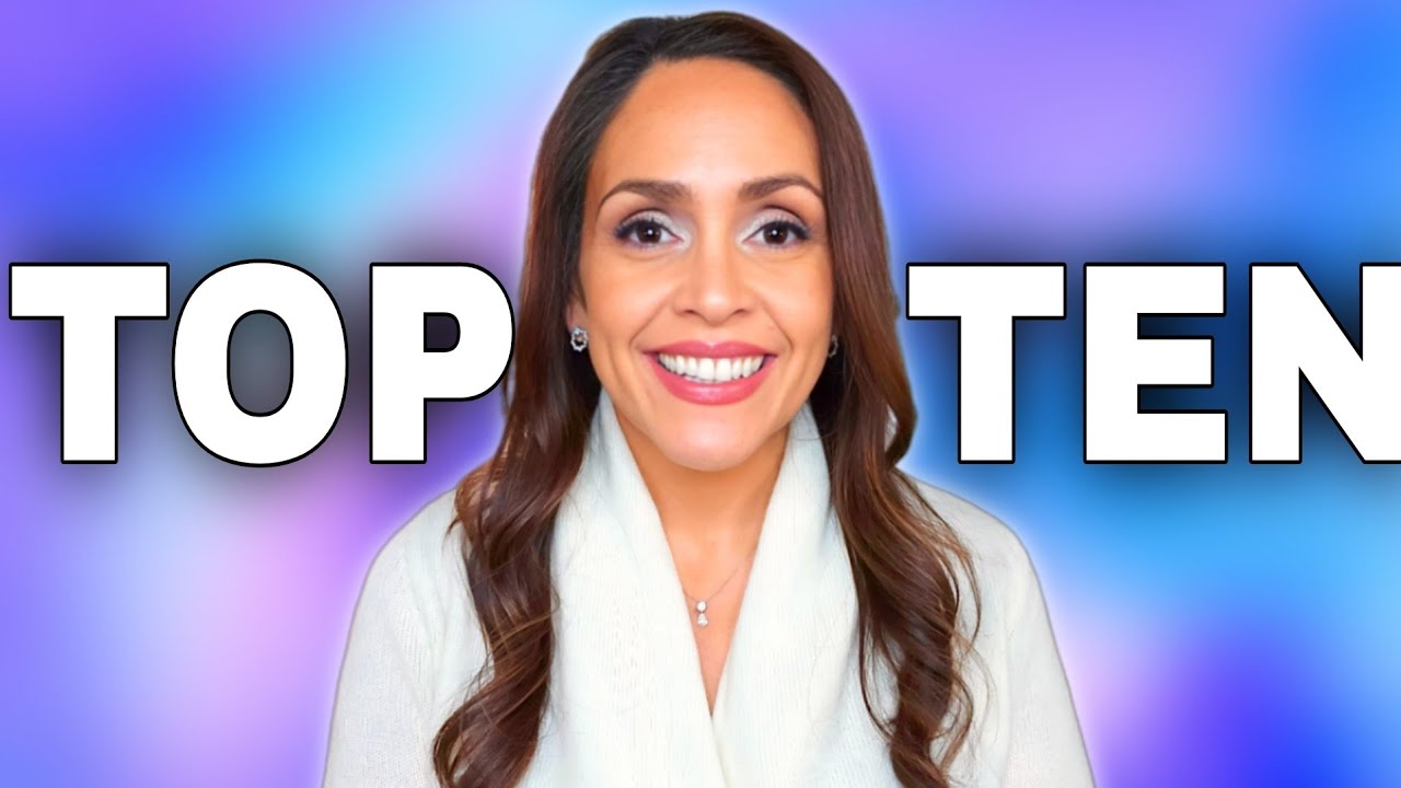 YouTube post by @VeronicaSays for Scentsplit. Caption reads: TOP TEN FRAGRANCES FOR LIFE - 2025.