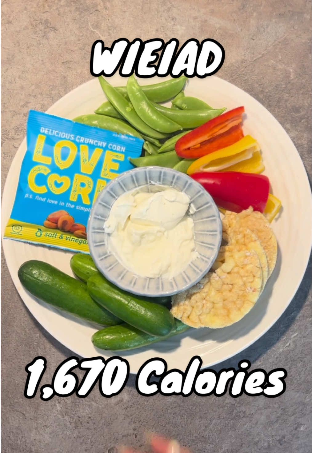 TikTok post by @charl_foodandfitness for LOVE CORN. Caption reads: I can’t believe I didn’t take a photo of my coffee....