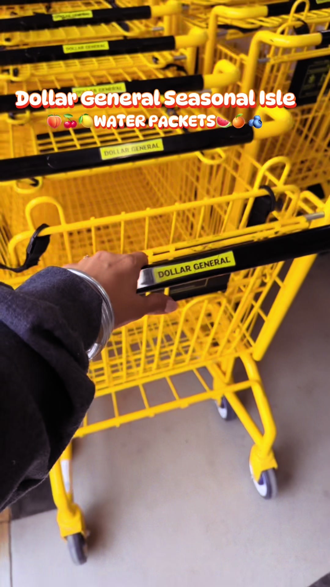 TikTok post by @takingmylifebackat42 for Singles To Go. Caption reads: [...] #dollargeneral @Dollar General @Singles To....