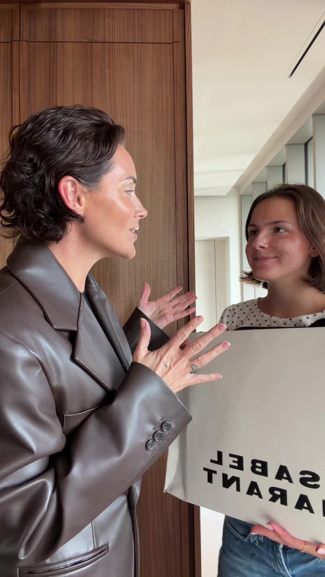 TikTok post by @mademoisellesoph for ISABEL MARANT. Caption reads: [...] !! the 2010 are back girls 🤍 merci @ISABEL....