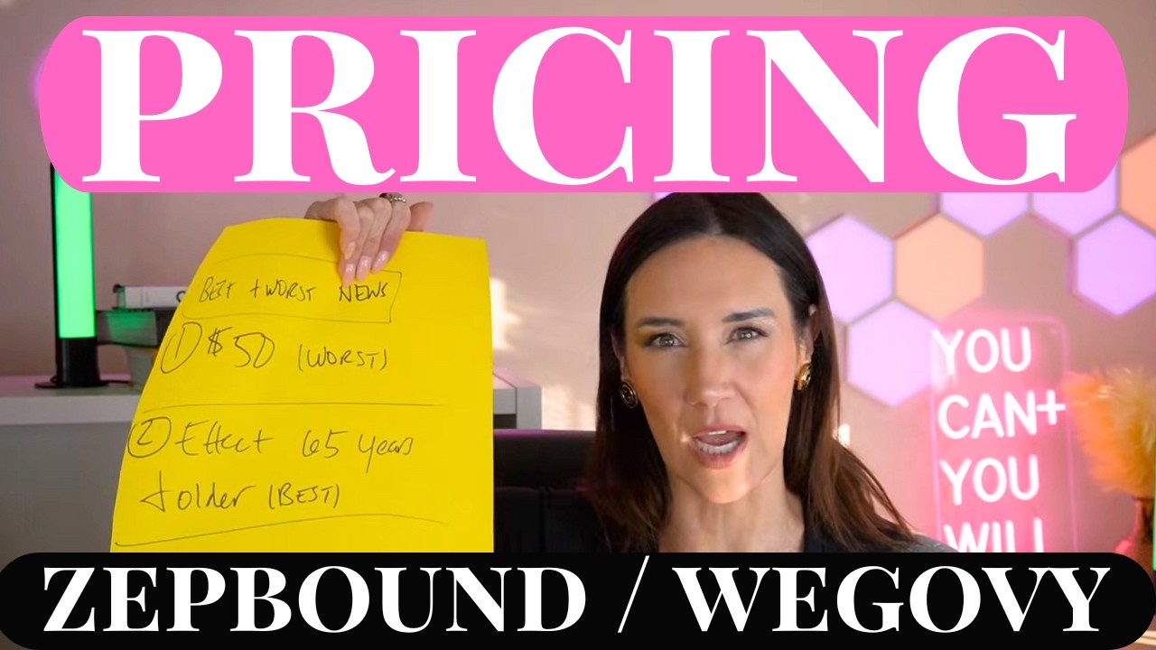 YouTube post by @CountessofShopping for BUILT Bar. Caption reads: BREAKING NEWS: 2026 GLP1 Worst & Best Gov't Deal....