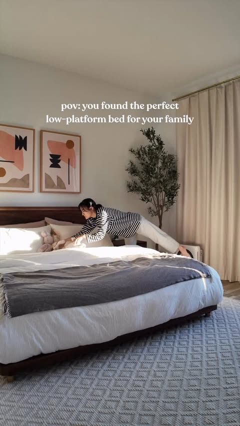 Instagram post by @julesacree for Avocado Green Mattress. Caption reads: #AvocadoPartner ✨ After months of searching, I....