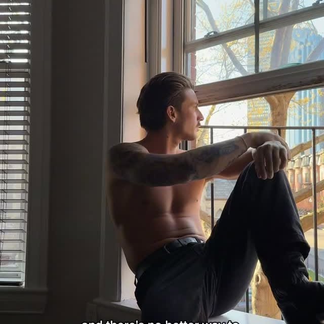 Instagram post by @teosworld_ for Tinder. Caption reads: In Boston, had to download @tinder to check out....