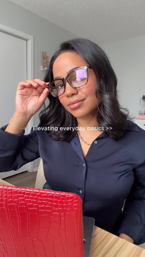 Instagram post by @mayurijaini for Warby Parker. Caption reads: [...] my new everyday frames at the new....