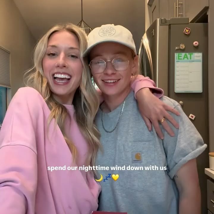 Instagram post by @itsnataliecass for So Good So You. Caption reads: Sleeping like rocks thanks to @sogoodsoyou 🙂‍↕️💤....