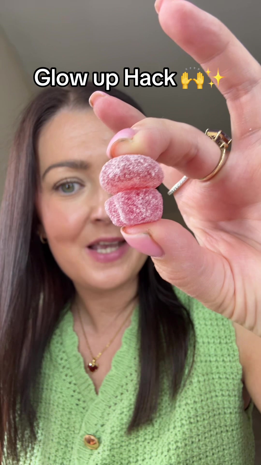 TikTok post by @thedebway for Free Soul. Caption reads: [...] a good deal on the gummies @Free Soul....