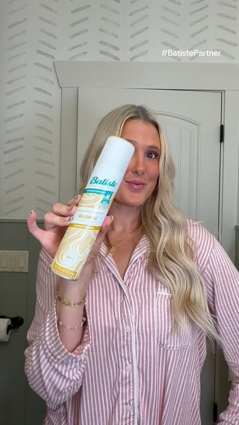 Instagram post by @_kaitlyncurtis for Batiste US. Caption reads: When concealer isn’t cutting it 😂 @batiste_us....