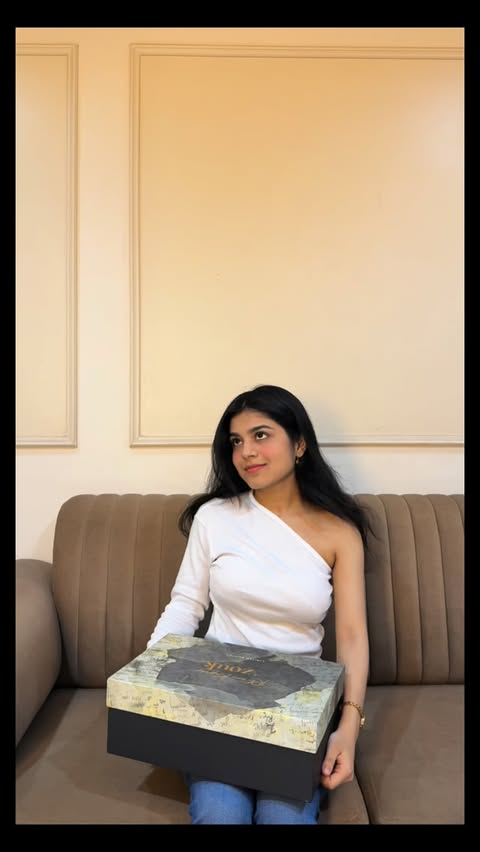 Instagram post by @janvi__masand for Zouk. Caption reads: [...] always use because it's gifted by me❤️🥹-....
