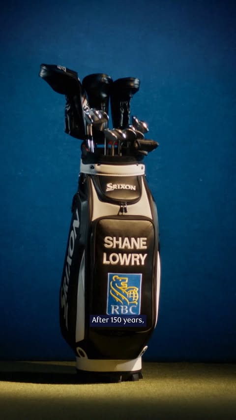 Instagram post by @shanelowrygolf for RBC. Caption reads: #Sponsored Shane 🤝 #TeamRBC. We’re excited to....