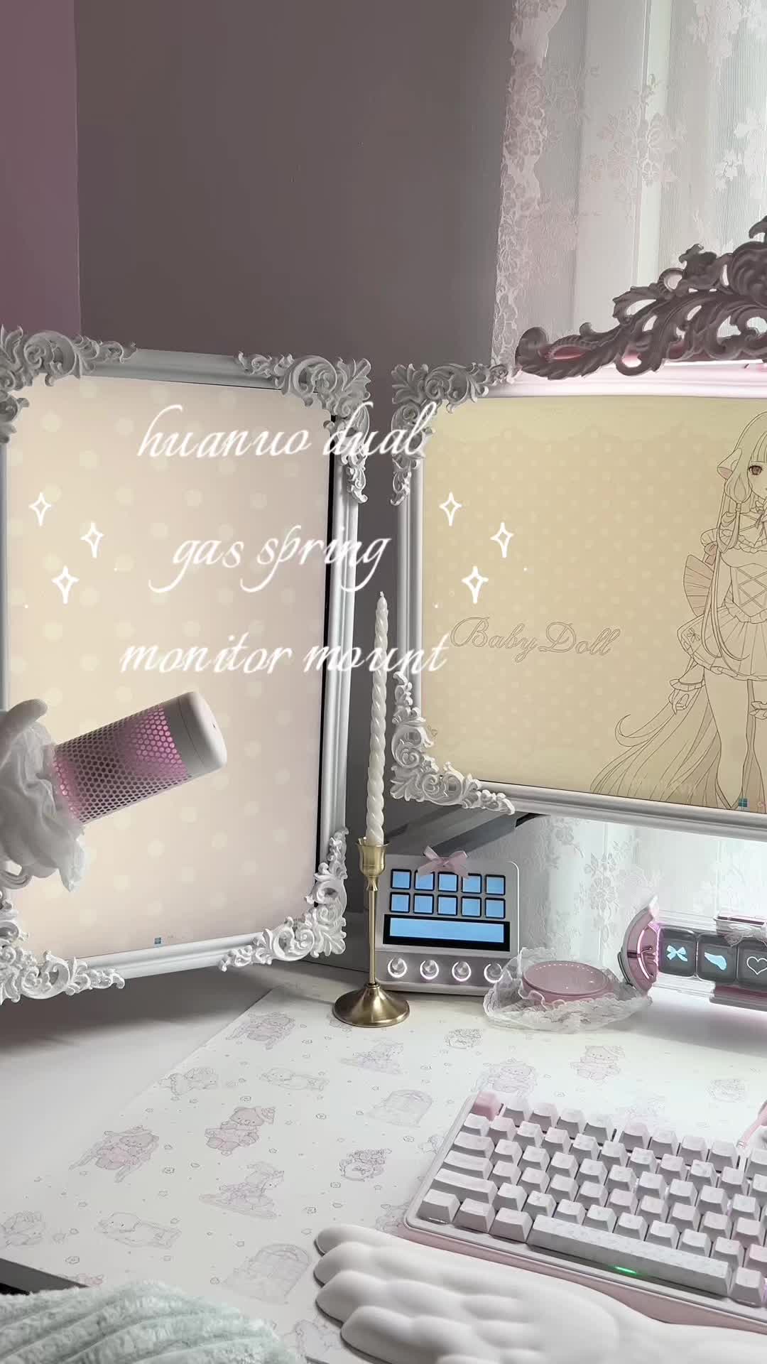 TikTok post by @cwutekorilakkuma for HUANUO. Caption reads: [...] ────୨ৎ──── wp • anglxvii <3 ────୨ৎ────....