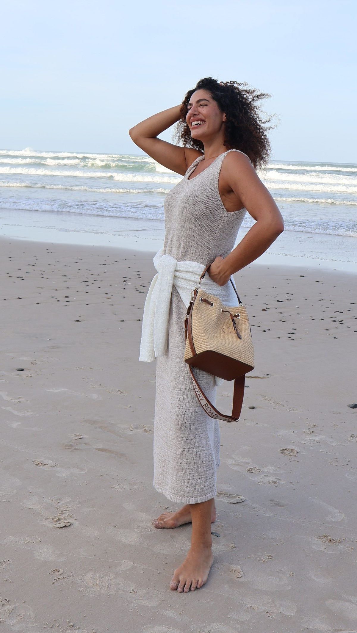 Instagram post by @jessicavanderleahy for Country Road. Caption reads: Holiday dreaming in the @countryroad resort....