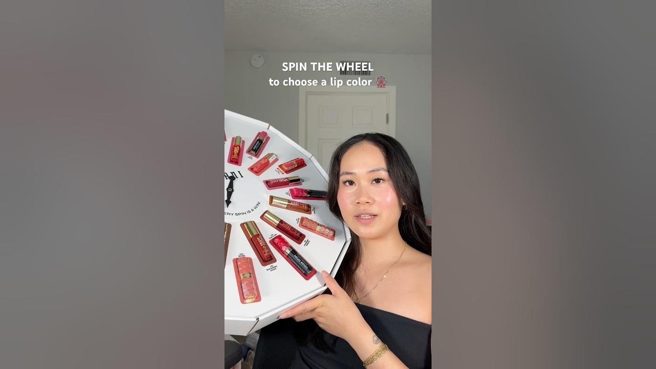 YouTube post by @vpofglow for Milani Cosmetics. Caption reads: [...] stain in Mauve Mentality: #milani....