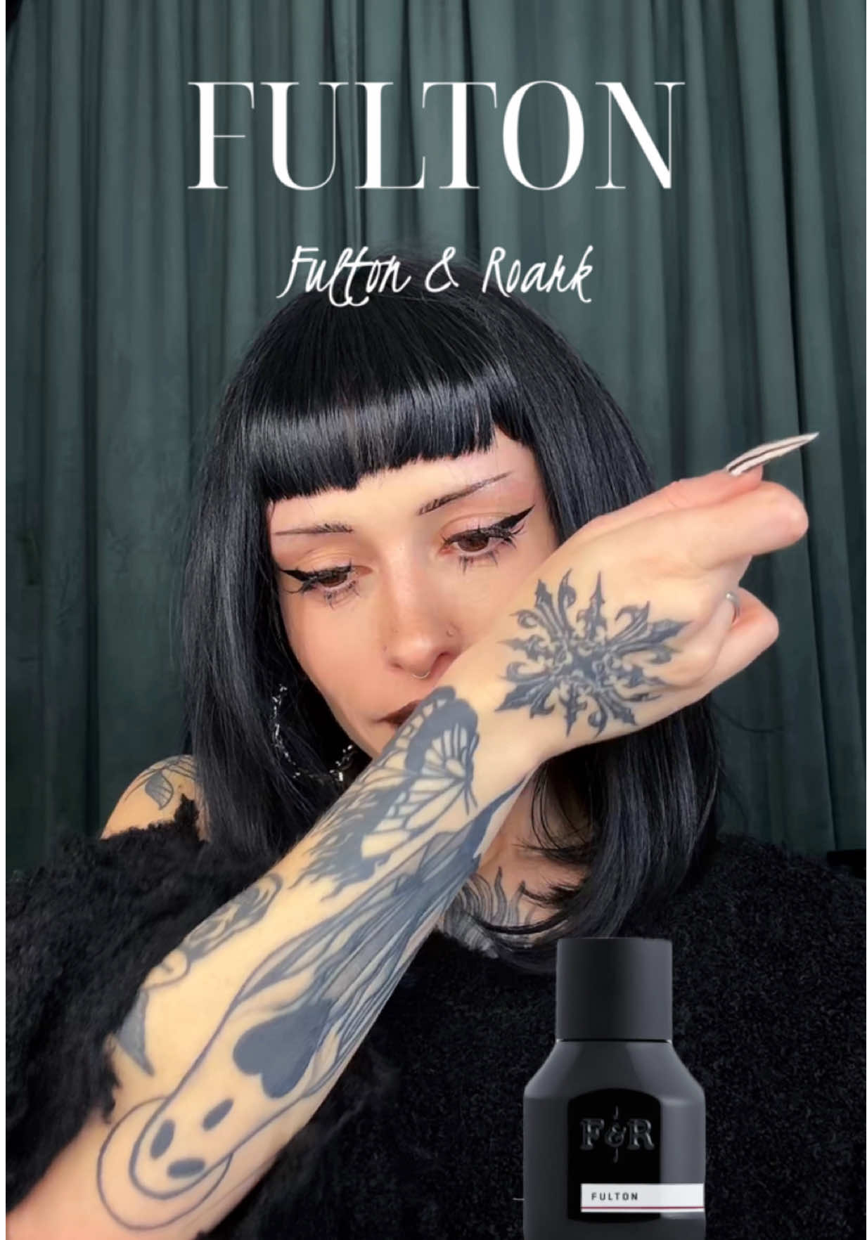 TikTok post by @yung.planet for Fulton & Roark. Caption reads: I took ‘Fulton’ by @Fulton & Roark out for a test....
