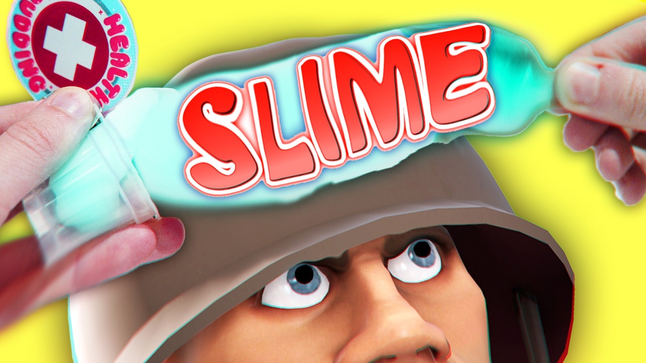 YouTube post by @OrisTV for Imgur. Caption reads: I Opened FAKE TF2 Merchandise (ABSURD).