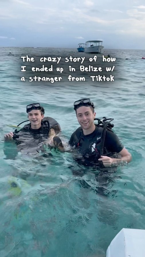 Instagram post by @adamboro for Sand Cloud. Caption reads: Thanks for making this happen @sand_cloud <3 #ad....