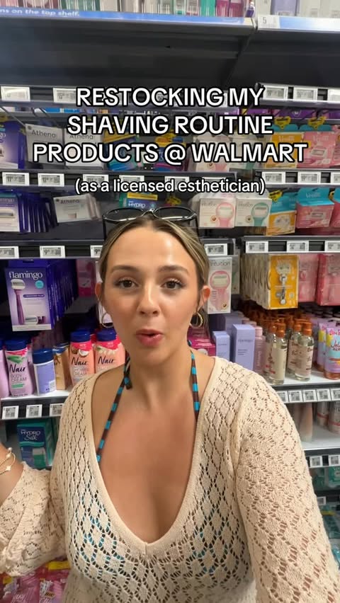 Instagram post by @livvvmarkley for Athena Club. Caption reads: [...] shaving routine made easy because of....