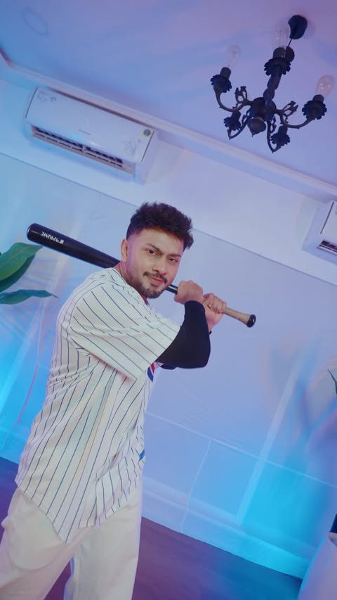 Instagram post by @awez_darbar for Major League Baseball. Caption reads: Mumbai, are you ready? ⚾🔥 MLBx: Mumbai is finally....