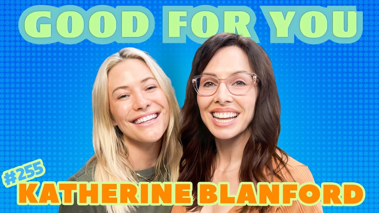 YouTube post by @whitneycummings for Hello Bello. Caption reads: Katherine Blanford on Growing Up Down South,....