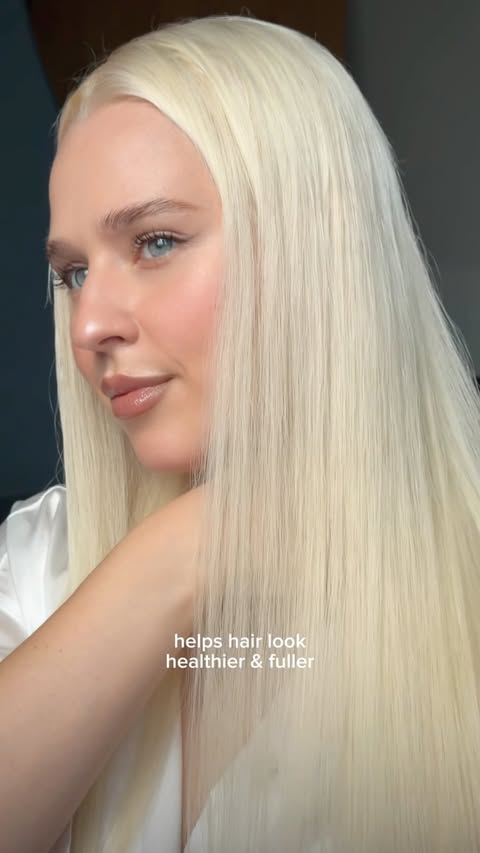 Instagram post by @natasha.divo for Lilyeve. Caption reads: Anzeige | my scalp-care glow-up with....
