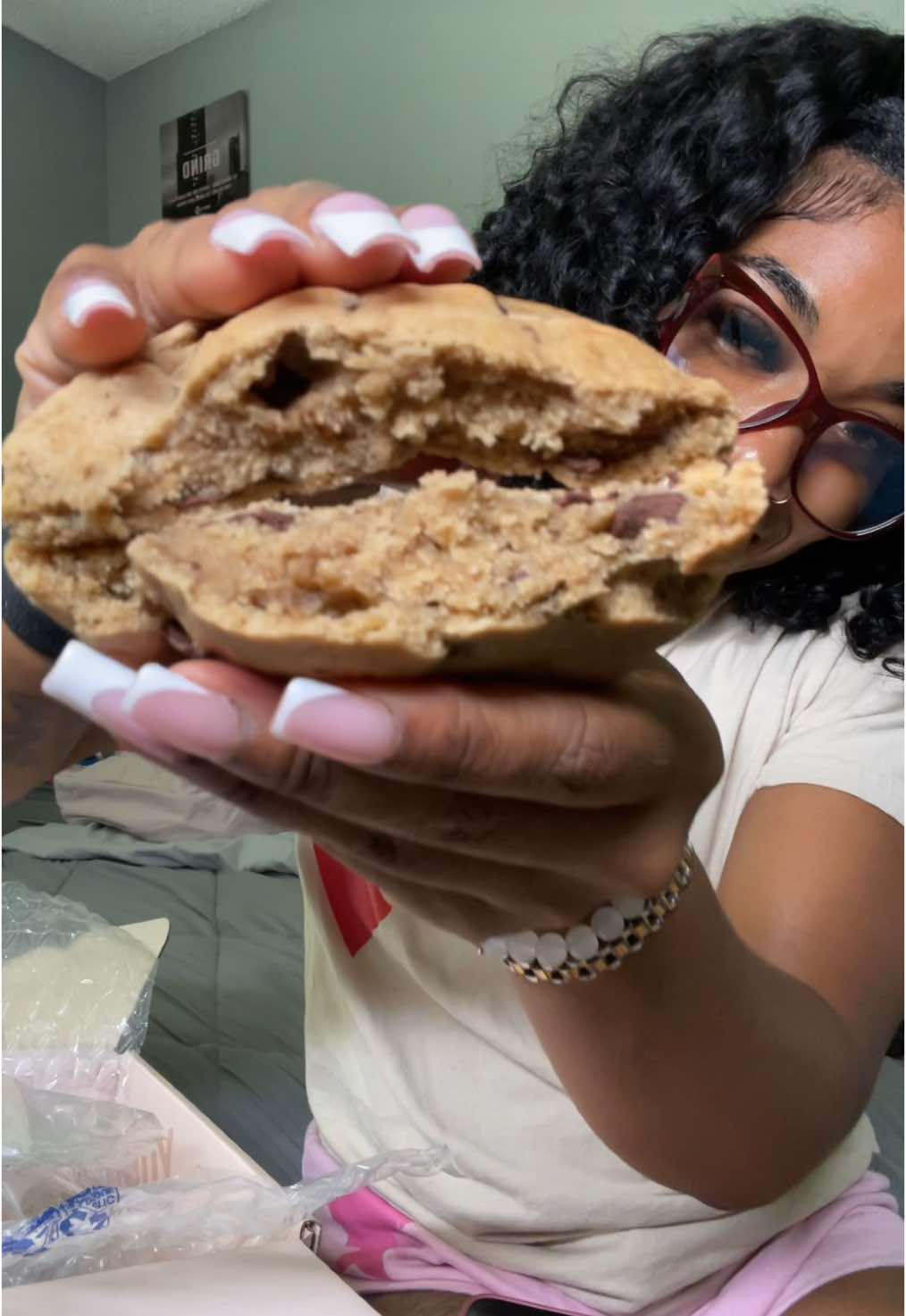 TikTok post by @fitwithasia for Taylor Chip. Caption reads: Not me falling in love with every single flavor.....