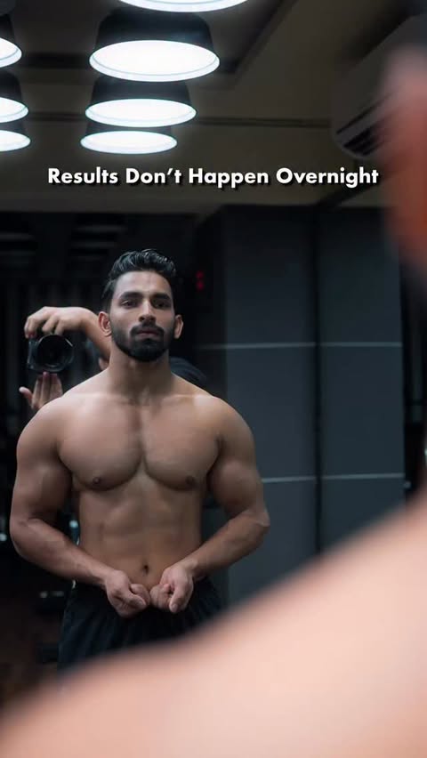 Instagram post by @akashgupta1517 for HealthOK Tablets. Caption reads: Training hard is easy. Recovering well and staying....