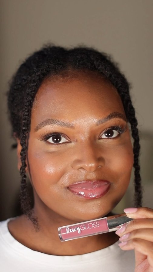 Instagram post by @tahirah_monifa for Ciaté London. Caption reads: AD| During the holiday season, I love to spruce up....