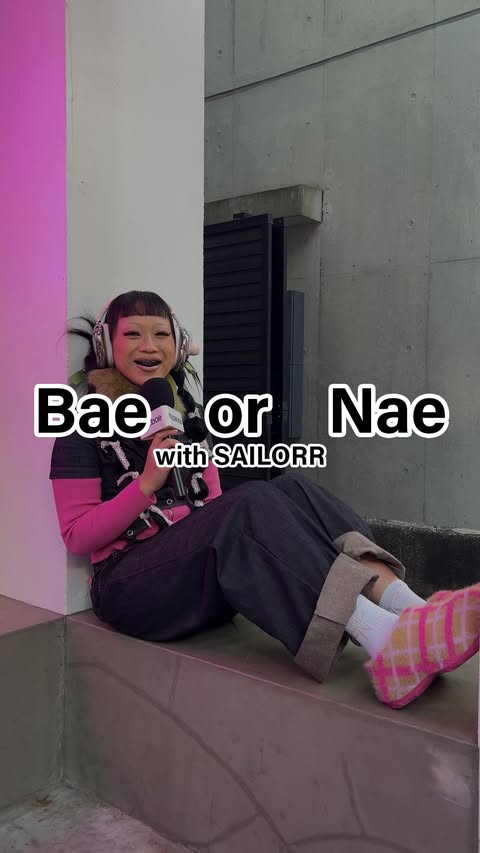 Instagram post by @hypebae for HYPEBEAST. Caption reads: Bar or Nae with @sailorr 🎀🪩 @dojacat の来日公演 Ma....