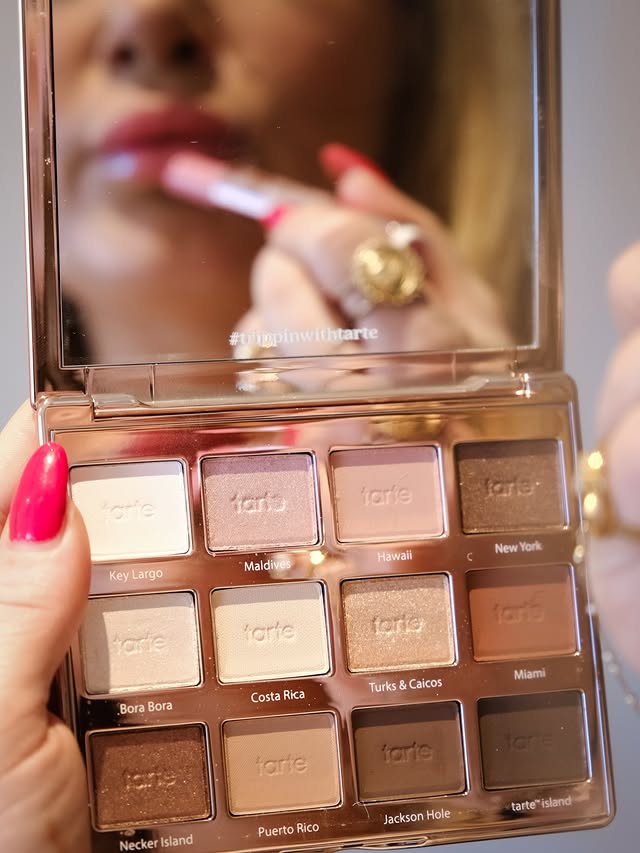 Instagram post by @bloggerlifestyle90 for Dermstore. Caption reads: [...] with Maracuja lips. Available at @dermstore....