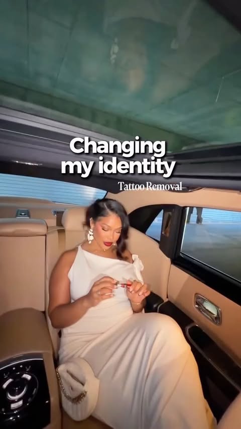 Instagram post by @thee.alexisalize for Removery. Caption reads: [...] excited to finally get my tattoos removed....