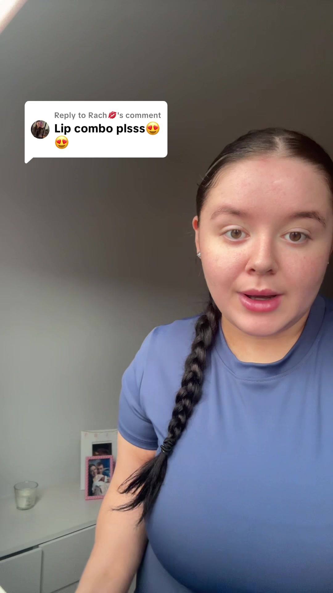 TikTok post by @bryxonybroxdie for BPerfect Cosmetics. Caption reads: Replying to @Rach💋 @BPerfect Cosmetics for your....