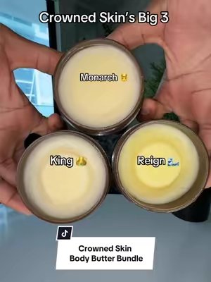 TikTok post by @shopdealsbyquis for Crowned Skin. Caption reads: [...] Fragrance Can Smell THIS GOOD 😮‍💨 @Crowned....