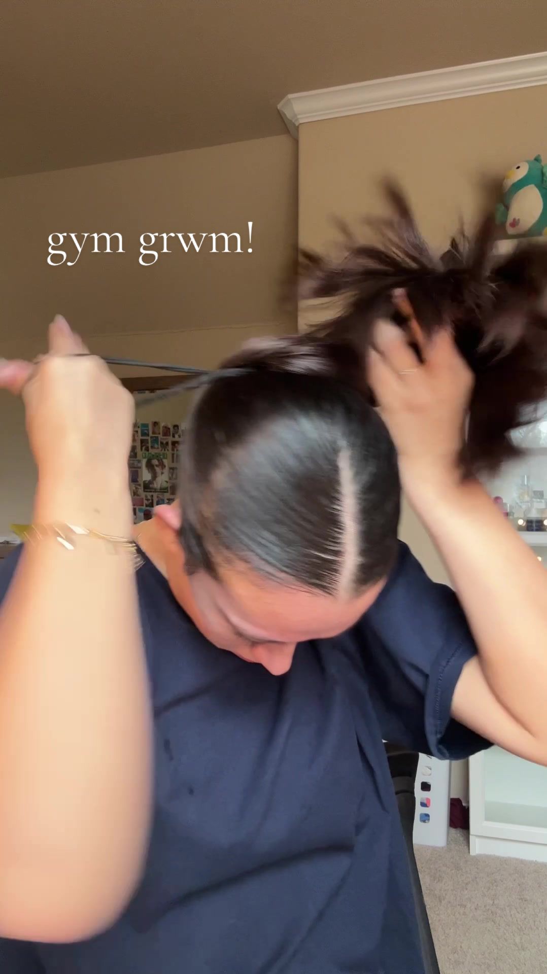 TikTok post by @guacamolly.com for Hero Cosmetics. Caption reads: We in the gym before Jan. 1 so automatically we’re....
