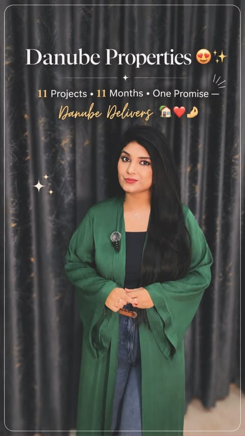 Instagram post by @thenaina_blog for Danube Properties. Caption reads: [...] — 𝗗𝗮𝗻𝘂𝗯𝗲 𝗱𝗲𝗹𝗶𝘃𝗲𝗿𝘀✨❤️....