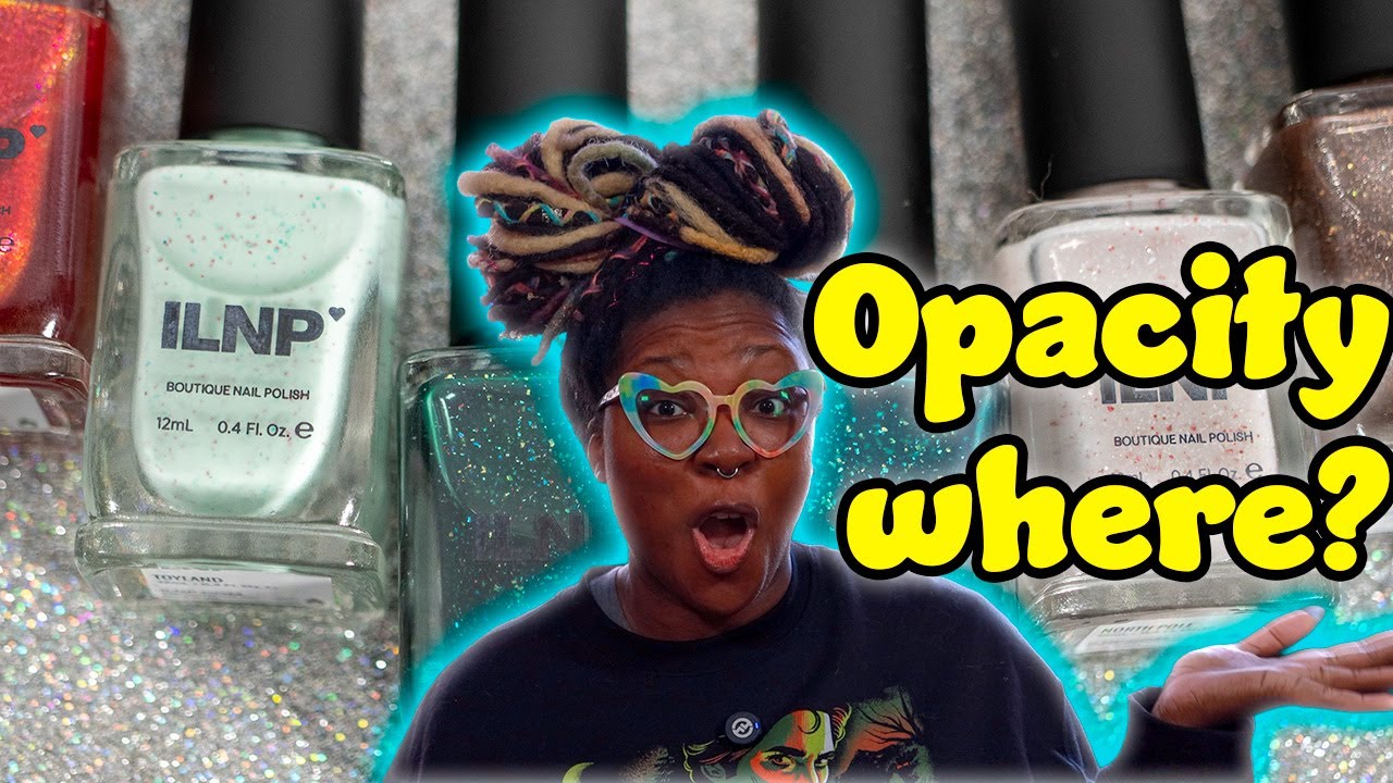 YouTube post by @NicoleLovesNails for Beyond Polish. Caption reads: ILNP Santas Workshop Holiday 2025 Nail Polish....