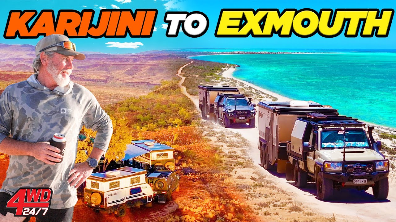 YouTube post by @4WD247 for Dometic. Caption reads: NINGALOO COAST DONE DIFFERENTLY - Best Beach &....