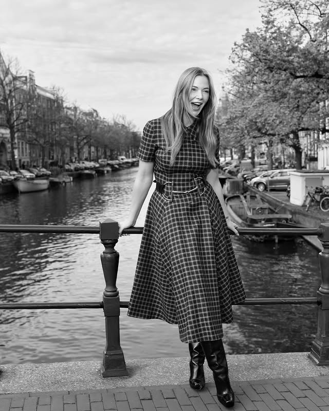 Instagram post by @vivianhoorn for Mytheresa. Caption reads: [...] by all the collections. together with....