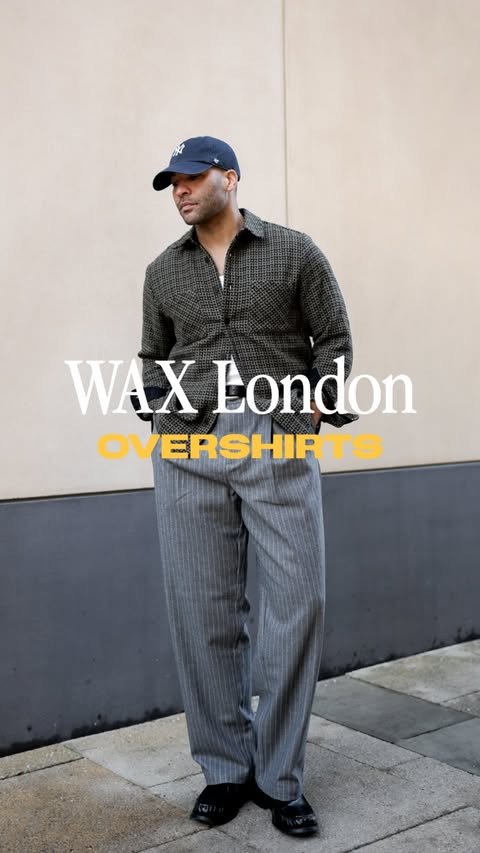 Instagram post by @cyisthelimit for Wax London. Caption reads: ad 5 @waxlondonclothing jackets for your wardrobe....