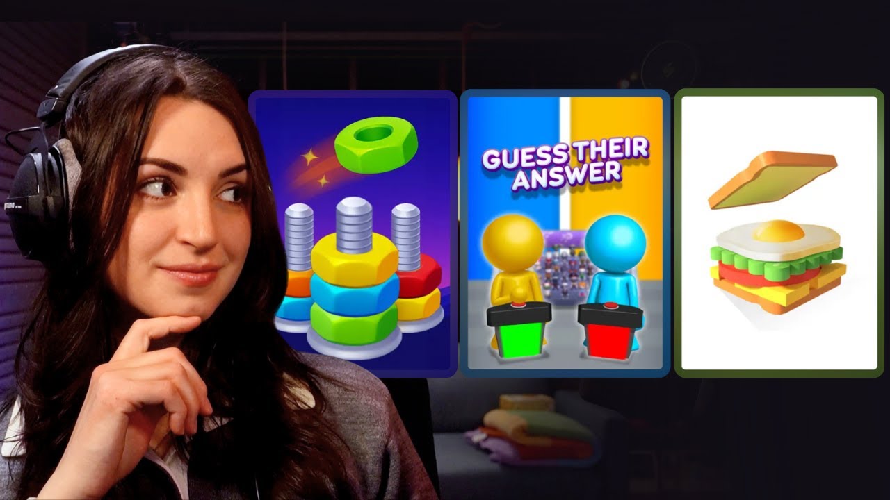 YouTube post by @GibiASMR for Helix Sleep. Caption reads: ASMR | Playing Sketchy YouTube Games (Soft Spoken).