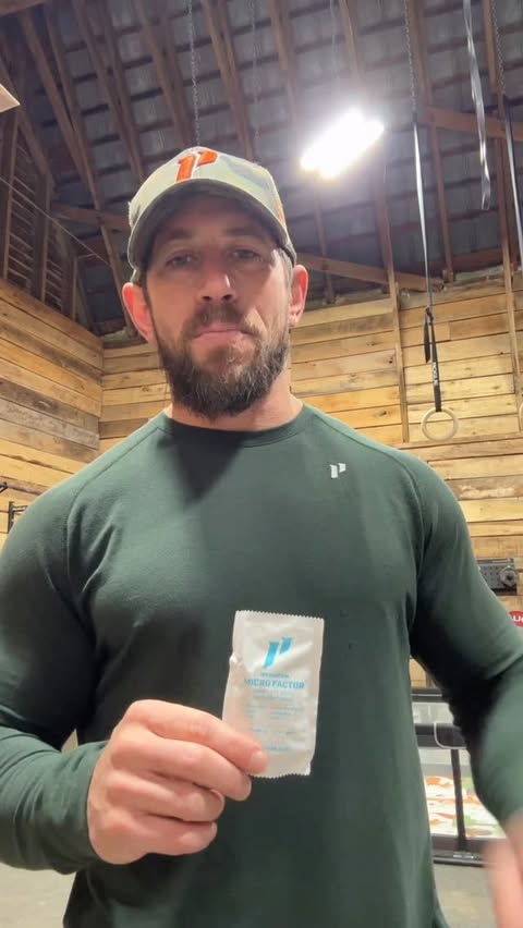 Instagram post by @dan_bailey9 for 1st Phorm. Caption reads: I always have one of these @1stphorm micro factor....