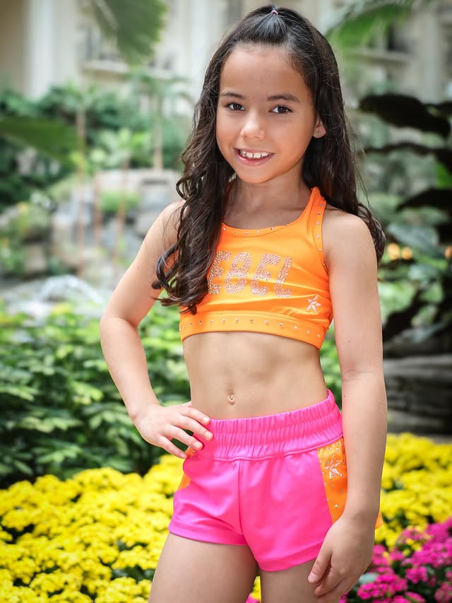 Instagram post by @aubreebedoya for Rebel Athletic Women. Caption reads: What did the tangerine say to my Rebel Blaze....
