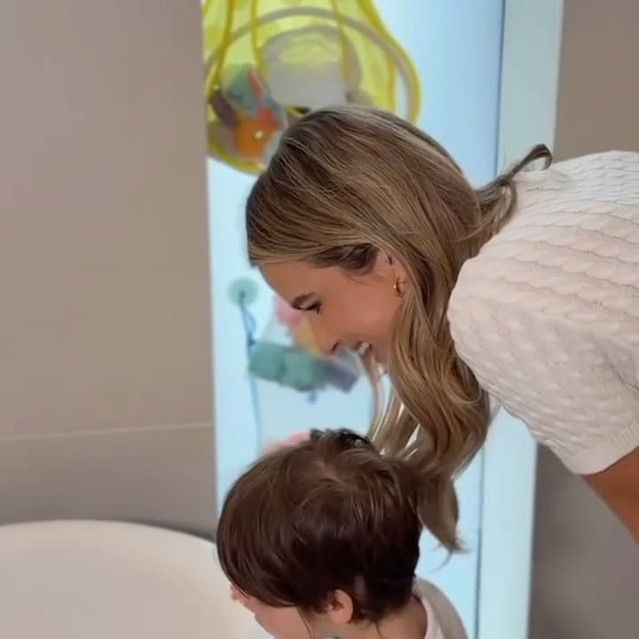 Instagram post by @voguewilliams for Childs Farm. Caption reads: [...] 5 of you the chance to win the entire....